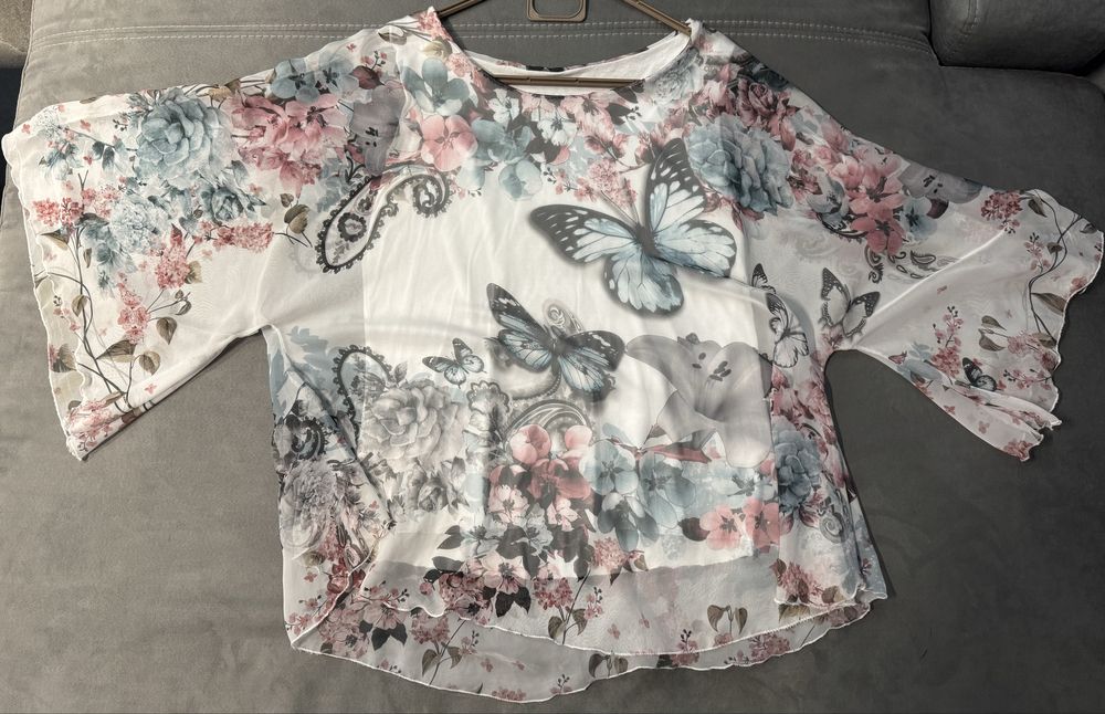 Дамски блузи с къс ръкав L, XL