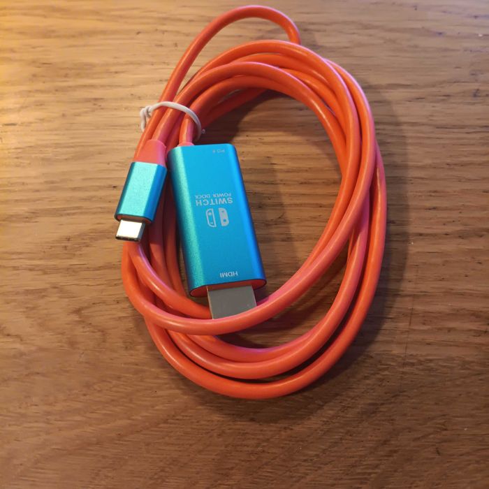 НОВ! USB-C към HDMI адаптер за Nintendo Switch / OLED – 4K, 100W PD