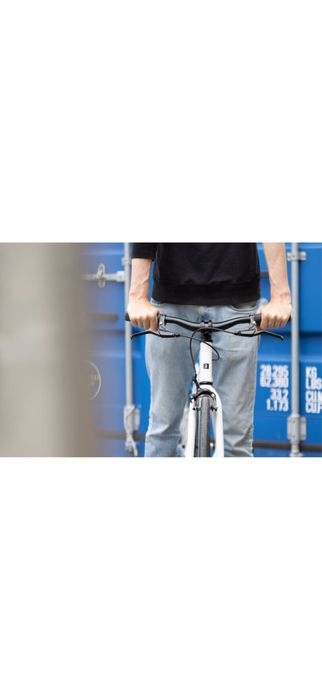 Bicicleta Elops Speed 500 White - Marimea L
