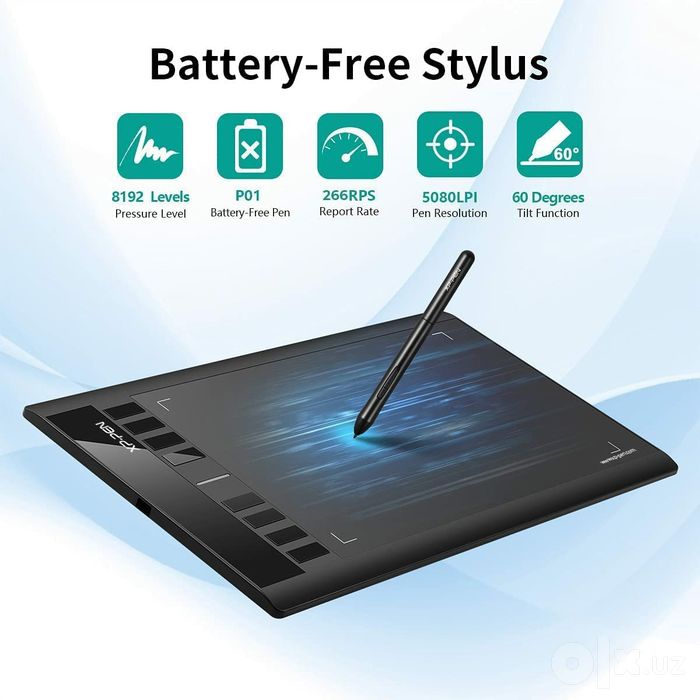 Абсолютно новый, запечатанный графический планшет XP-PEN Star03v2