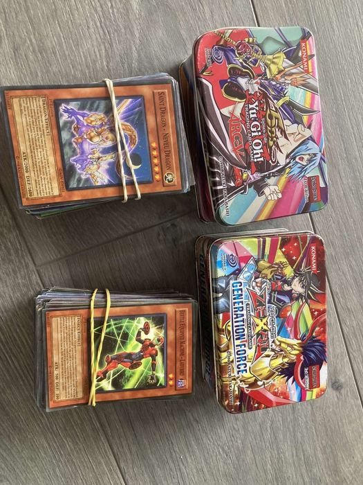 Колекция детски карти за игра Yu-Gi-Oh - 220бр