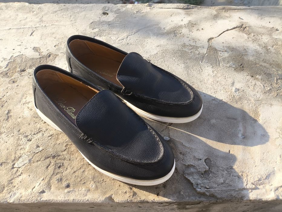 Отличные туфли loro piana, 38 размер ноги