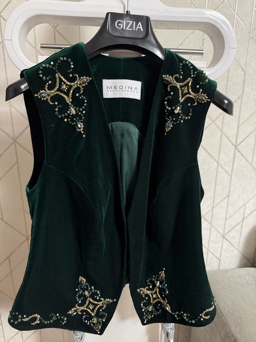 Кажекей жилетка в национальном стиле Бренд Medina Saktaganova