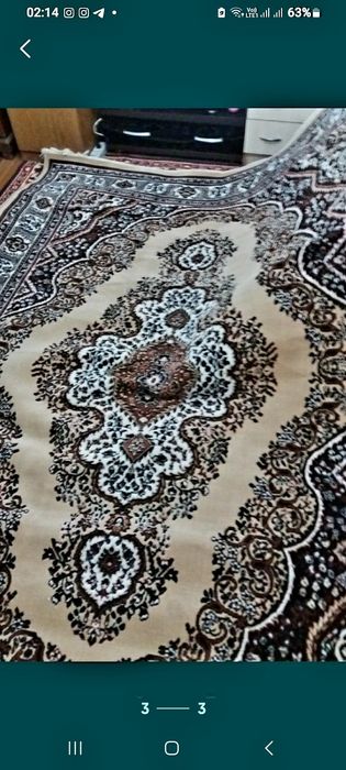 Срочно ковёр  Шерстяной Хивинский 215см/150см, и Иранский новый 2,5/32