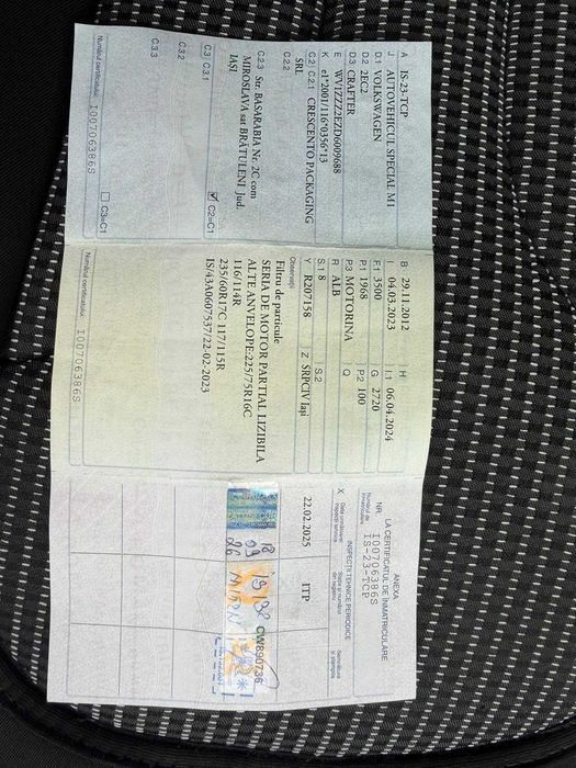 VW Crafter - Autovehicul Special M1 - 2.0 TDI 136 CP