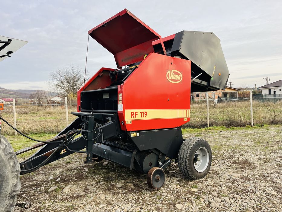 Presa de balotat, baloti mici rotunzi, Vicon, Kverneland 1.20 * 1.20