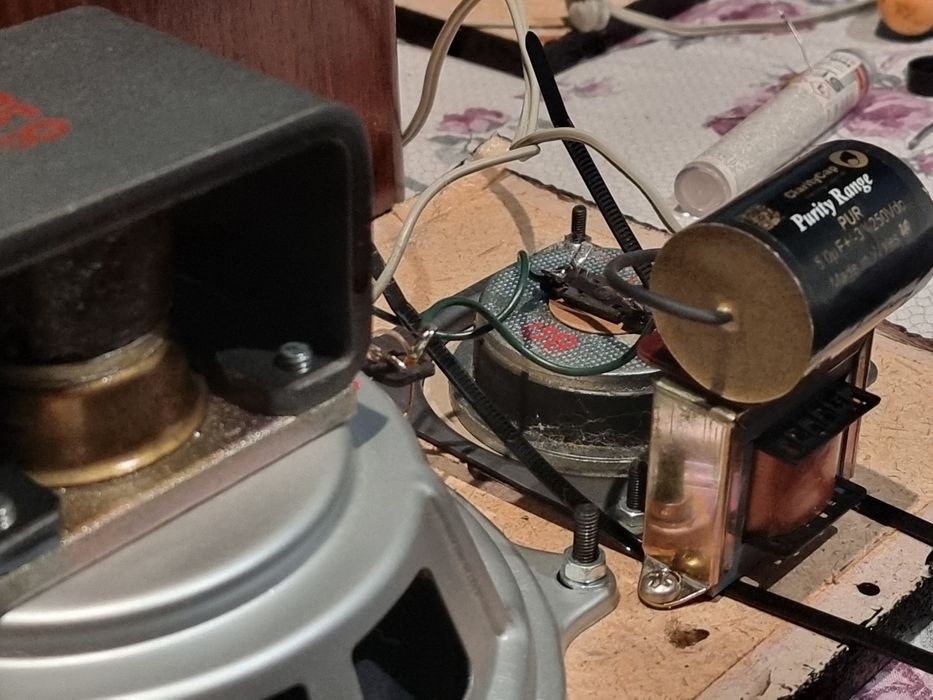 PROBA AV Boxe sunet audio ISOPHON HSB 3501  REMASTERED  ClarityCap PUR