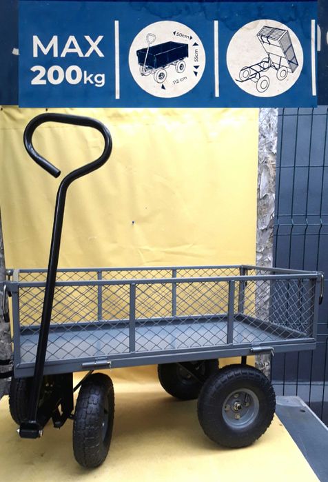 Carucior pentru grădină cu sistem de basculare NOU - 390 Lei