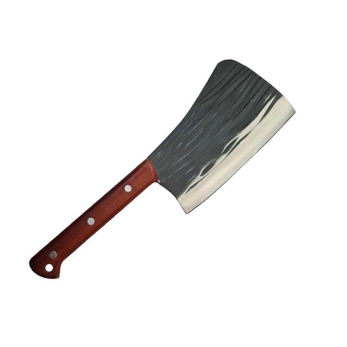 Satar macelar, Full Tang, lama forjata, otel carbon, 1200 g maner lemn