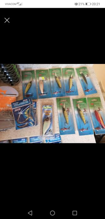 Риболовни принадлежности/Такъми