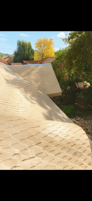 Sindrila de vanzare-acoperișuri cu șindrilă de brad despicată manual