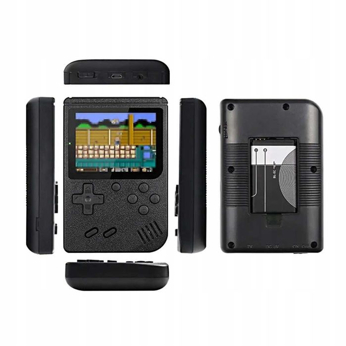 Consola portabila retro 400 jocuri integrat ecran LCD reincarcabil USB