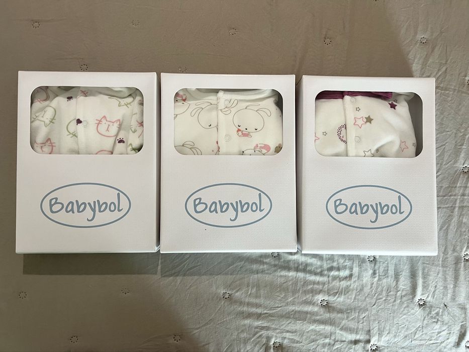 Нови Babybol ромпъри 3м, 62 см.