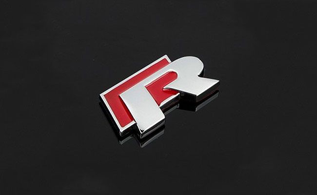 Emblema / sigla metalica haion / portbagaj - Volkswagen R / R line