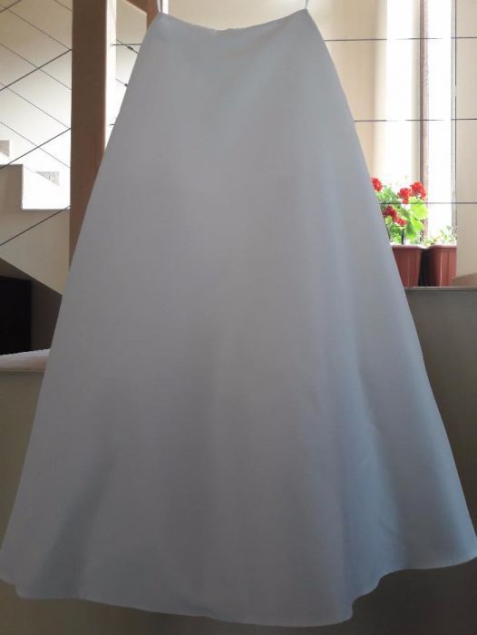Rochie mireasa model Italia, din tafta, 2 piese+, marime 36