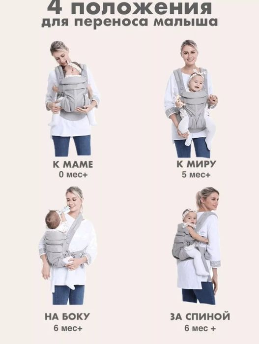 Эргорюкзал (аналог эргобейби)