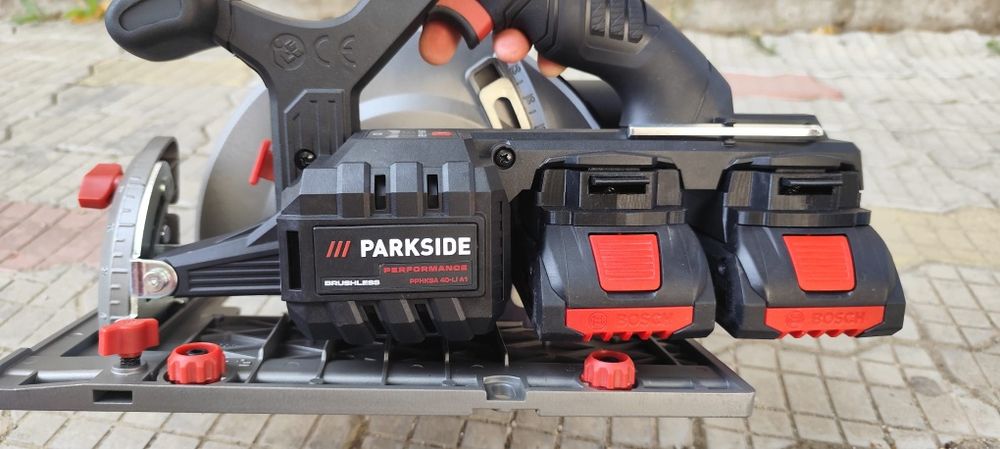 Adaptor de la baterie Bosch 18v Professional la corp Parkside x20V