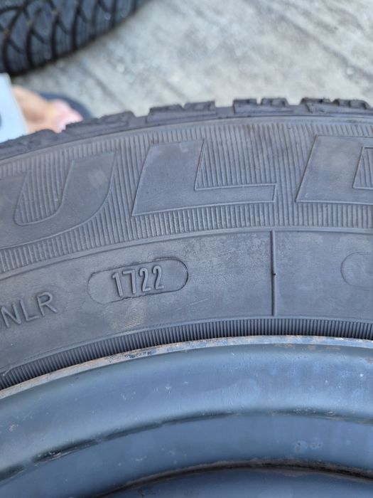 Jante R15 5x112 cu anvelope iarna Fulda 195/65R15 foarte bune