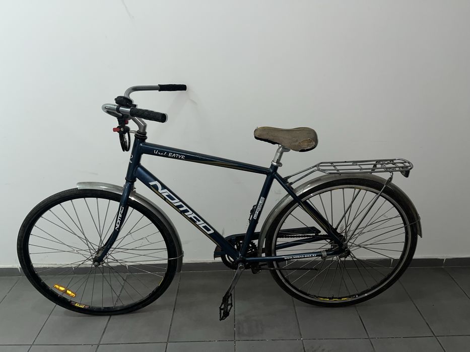 Велосипед сел и поехал