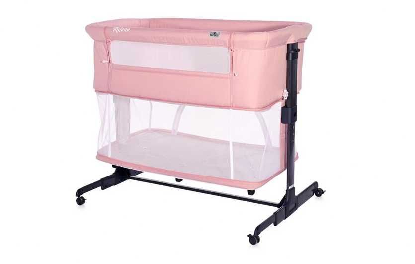 Patut Lorelli 2 in 1 Co-Sleeper Milano, Pink