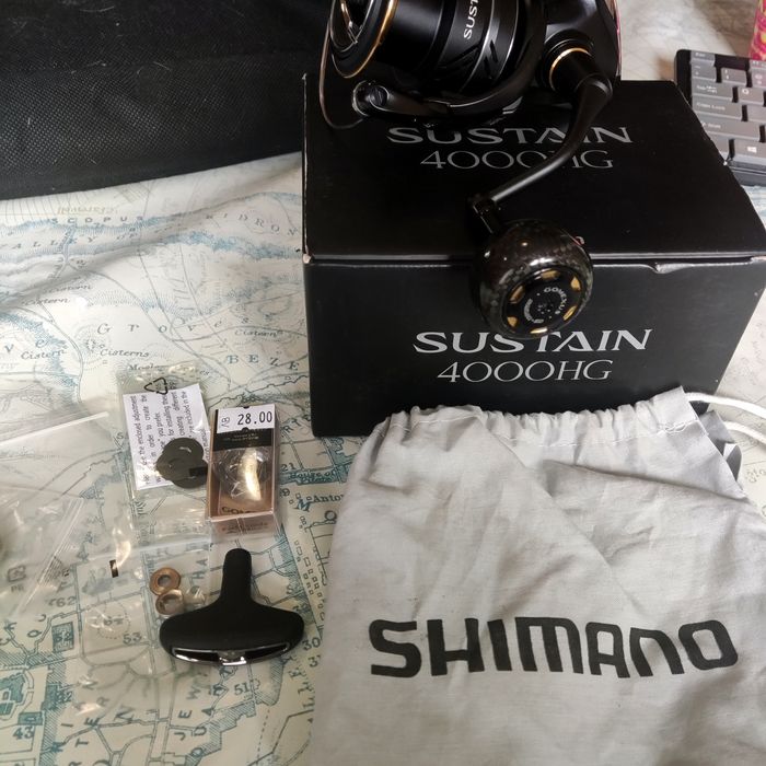 Спининг такъми - Shimano NASCI,Sustain и Spheroes, SG SGS2 10-40