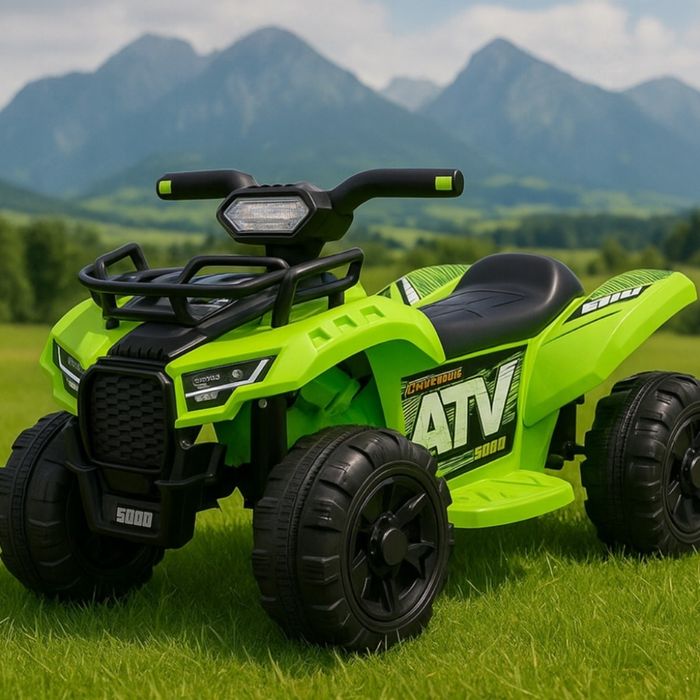 Детско акумулаторно ATV NV-J320 6V – LED светлини, USB музика и офроуд приключения за деца 1.5–4 години