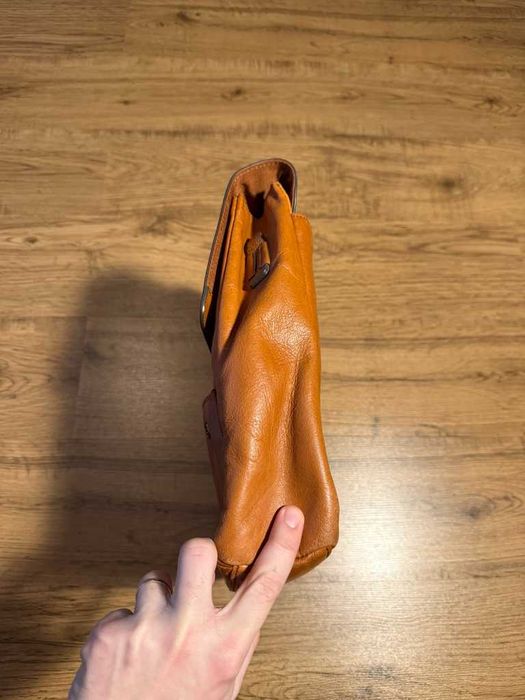 Piquadro Servietă de Piele / Laptop 15 inch / Business / Cognac