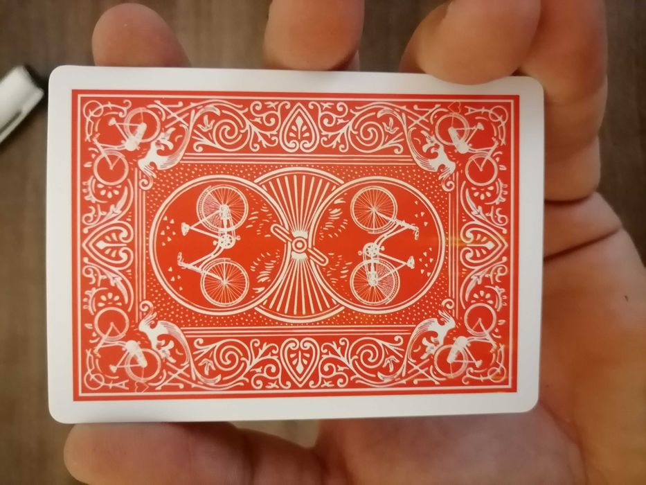 Carti de Joc Poker Trisat Plastifiate - 52 bucăți - Pachet