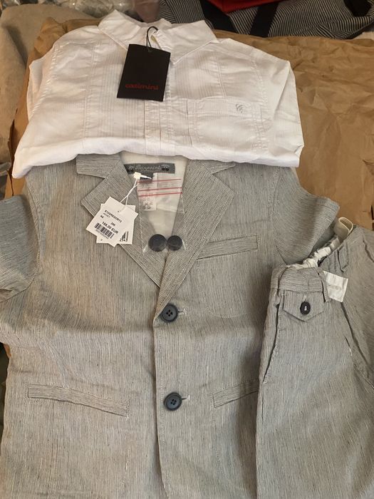 Costum elegant baieti 4 ani, Bonpoint, nepurtat