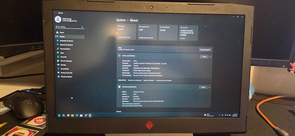 Laptop HP Omen i7