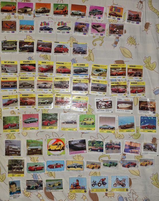 Colectie guma Turbo, Ulker, OtoMoto, Bombibom, etc.