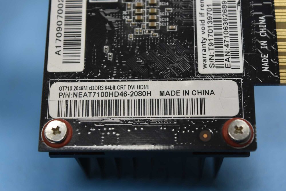 Видео карта Geforce 710 GT 2 GB - HDMI  DVI VGA - пасивна