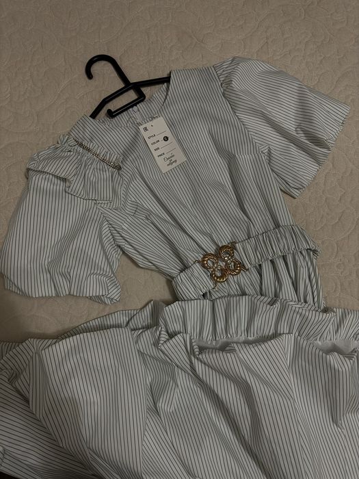 Белое в полоску, новая