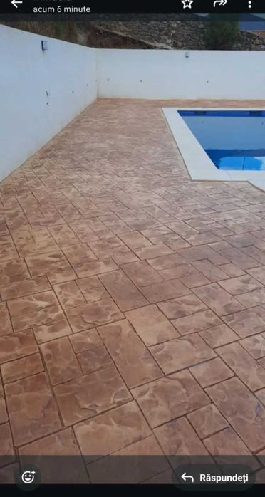 Beton amprentat si elicopterizat