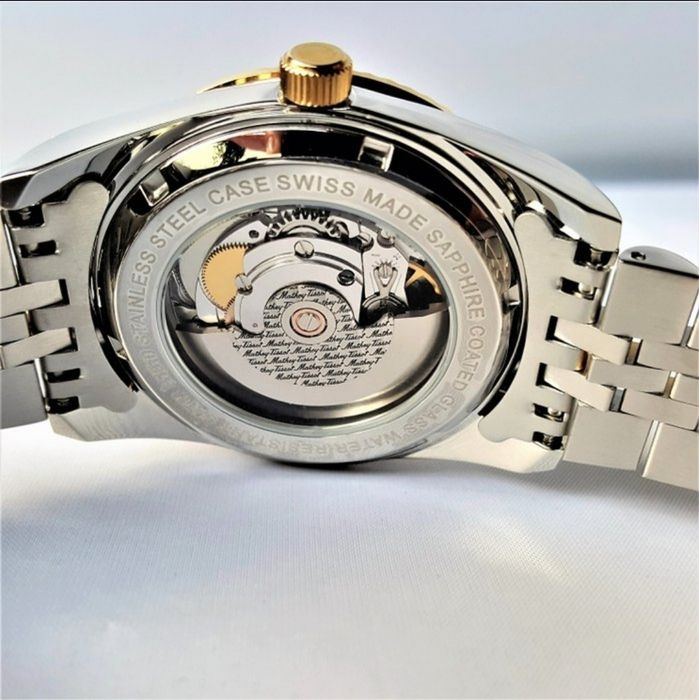 Ceas Mathey-Tissot – Swiss Automatic – Gold – 41mm – NOU, original