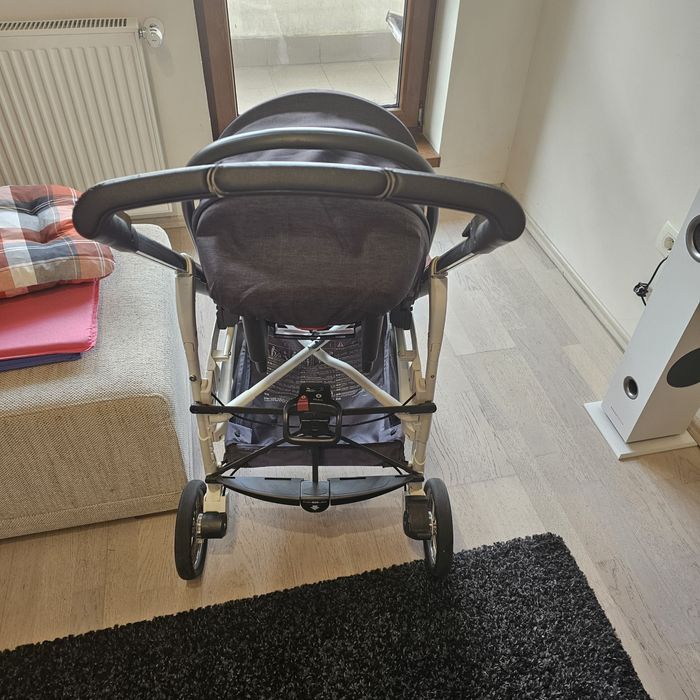 Carucior 3 in 1 Inglesina Trilogy Plus Quattro Pantelelerria, Alb