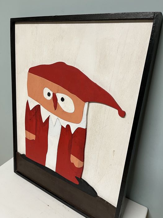 Авторско дървено пано