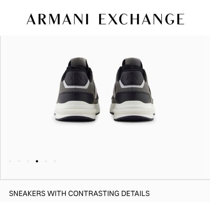 Оригинал Armani Exchange мужские кроссовки