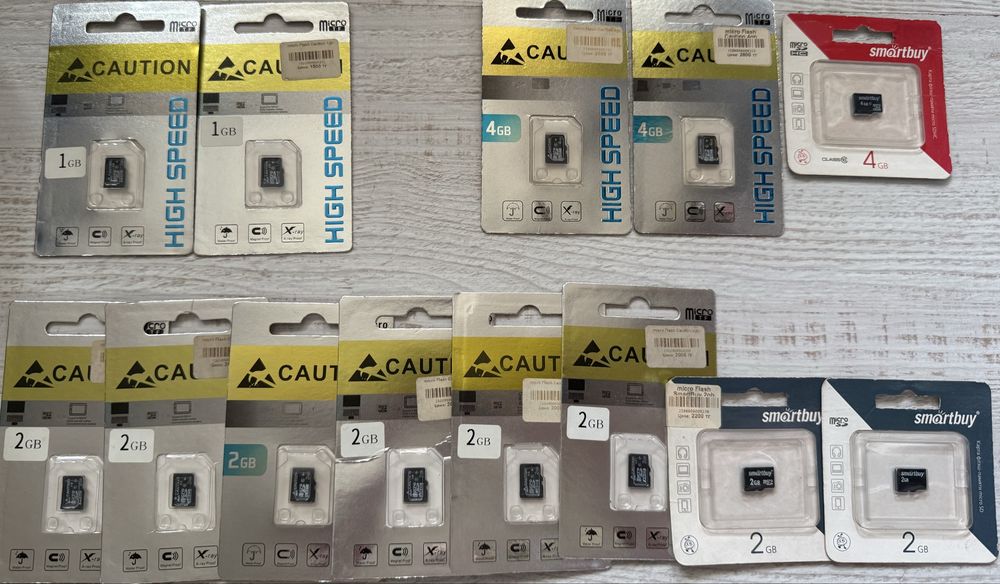 Флешки USB/micro/CD новые