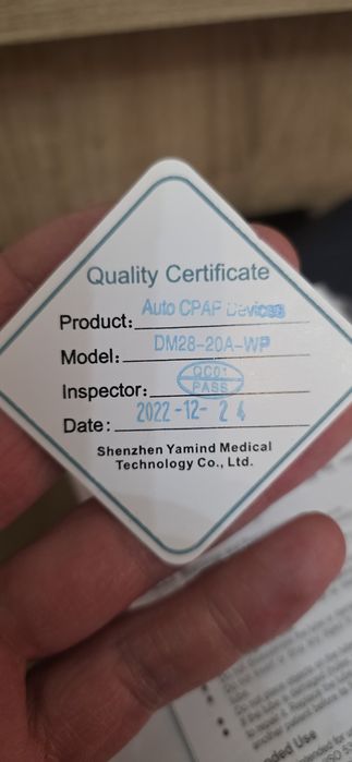 Aparat  BiPAP/CPAP Yamind DM 28