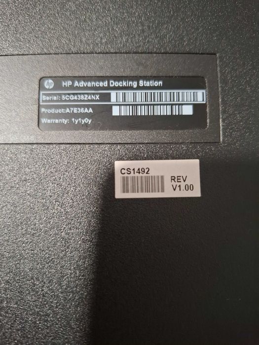 Док-станция HP 230W Advanced Dock Station в отличном состоянии