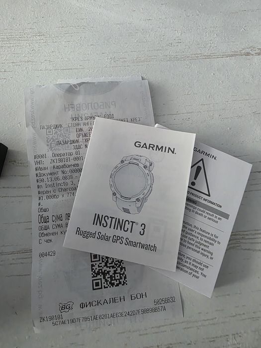 Часовник Garmin Instinct 3 - 50mm