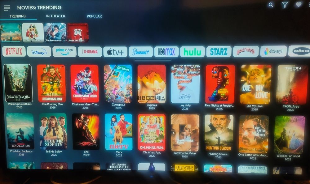 Android tv box programe instalate