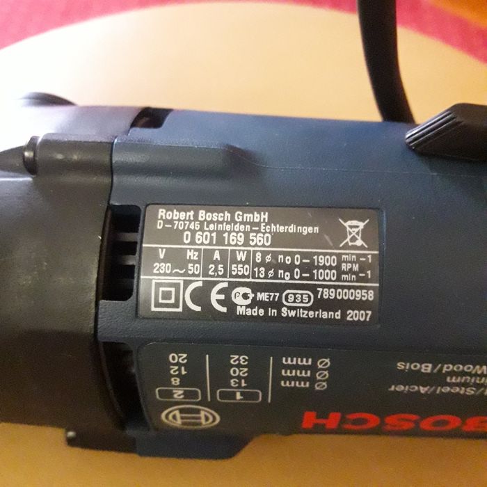Bormasina BOSCH Professional GBM 13-2 RE,noua,nefolosita.