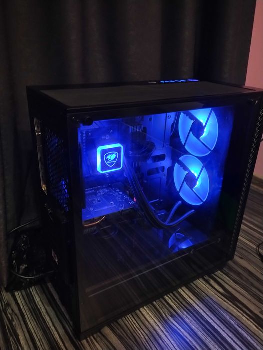 Геймърски компютър / Gaming PC GTX 1650 OVERCLOCKED, ryzen 5 3600, RGB