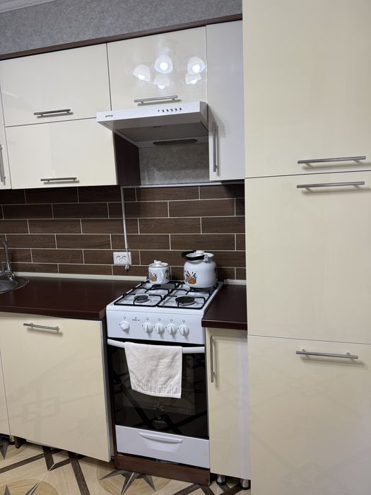 Кухонный гарнитур и техника