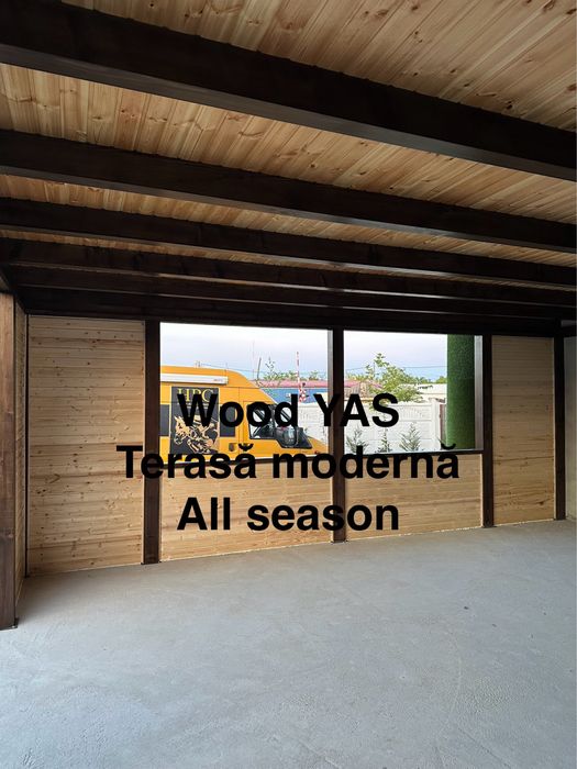 Foisor gradina din lemn masiv