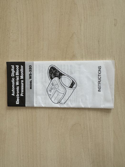 Японски апарат за кръвно за китка Nissei WS-320 - за резервни части