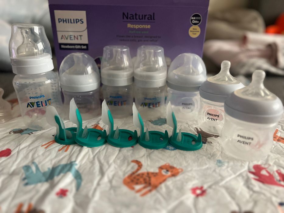 Бебешки шишета Philips avent + anti-colic and reflux