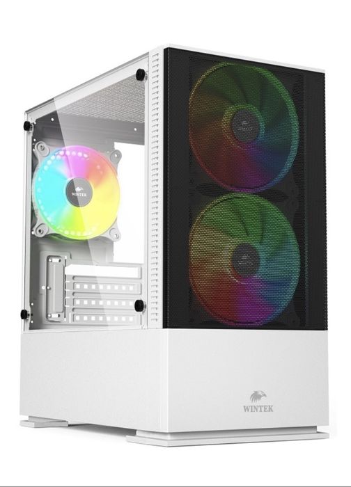 Корпус Wintek Shadow 701-W TG белый